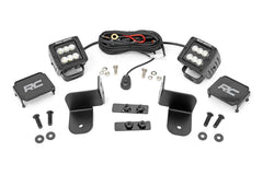 Rough Country Black Series LED Kit - 93083 - Black Patch Performance - ROUG93083