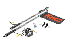 Rough Country LED Whip Light Bed - 93087 - Black Patch Performance - ROUG93087