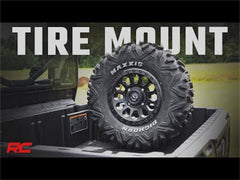 Rough Country Spare Tire Carrier Spacer - 93089 - Black Patch Performance - ROUG93089