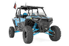 Rough Country Tubular Fender Flares - 93117 - Black Patch Performance - ROUG93117