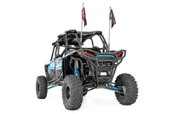 Rough Country Tubular Fender Flares - 93118 - Black Patch Performance - ROUG93118