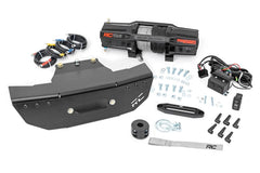 Rough Country Winch Mounting Plate - 93157 - Black Patch Performance - ROUG93157