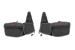 Rough Country Door Bags - 93165 - Black Patch Performance - ROUG93165