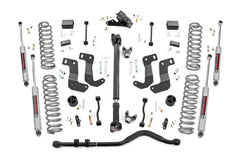Rough Country 3.5 in Suspension Lift Kit w/Shocks - 94130 - Black Patch Performance - ROUG94130