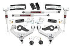 Rough Country 3 in Suspension Lift Kit w/Shocks - 95640 - Black Patch Performance - ROUG95640