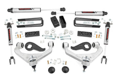 Rough Country 3 in Suspension Lift Kit w/V2 Shocks - 95670 - Black Patch Performance - ROUG95670