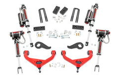 Rough Country 3 in Suspension Lift Kit w/Shocks - 95850RED - Black Patch Performance - ROUG95850RED