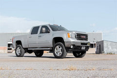 Rough Country 3.5 in Suspension Lift Kit w/Shocks - 95970RED - Black Patch Performance - ROUG95970RED