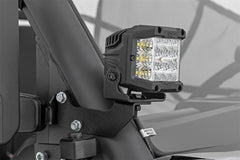 Rough Country LED Fog Light Kit - 96103 - Black Patch Performance - ROUG96103