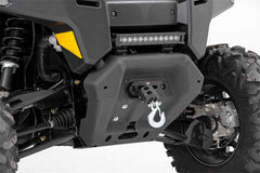 Rough Country Winch Mounting Plate - 97016 - Black Patch Performance - ROUG97016