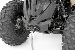 Rough Country LED Winch Bumper - 97070 - Black Patch Performance - ROUG97070