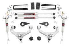 Rough Country Suspension Lift Kit w/Shocks - 97540 - Black Patch Performance - ROUG97540