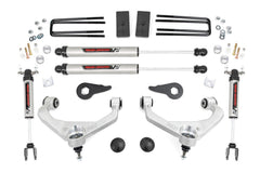 Rough Country Suspension Lift Kit w/Shocks - 97570 - Black Patch Performance - ROUG97570