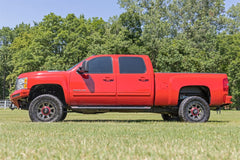 Rough Country Suspension Lift Kit w/Shocks - 97670RED - Black Patch Performance - ROUG97670RED