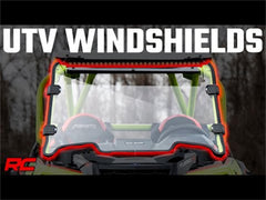 Rough Country Windshield - 98282020 - Black Patch Performance - ROUG98282020