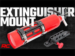 Rough Country Fire Extinguisher Mount - 99013 - Black Patch Performance - ROUG99013