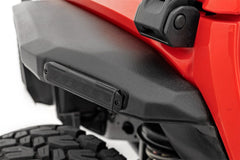 Rough Country Fender Flares - 99036 - Black Patch Performance - ROUG99036