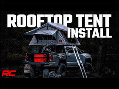 Rough Country Roof Top Tent - 99049 - Black Patch Performance - ROUG99049