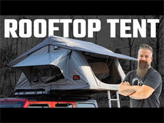 Rough Country Roof Top Tent - 99049 - Black Patch Performance - ROUG99049