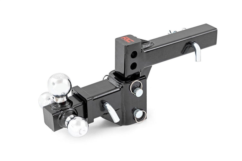 Rough Country Class III 2 in. Receiver Hitch - 99100 - Black Patch Performance - ROUG99100