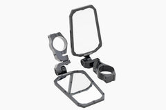 Rough Country UTV Side Mirrors - 99209 - Black Patch Performance - ROUG99209