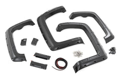 Rough Country Fender Flares - A - C11412 - G7J - Black Patch Performance - ROUGAC11412G7J