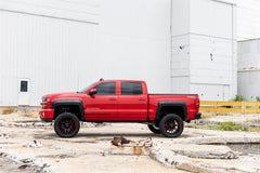 Rough Country Fender Flares - A - C11412 - G7J - Black Patch Performance - ROUGAC11412G7J