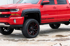 Rough Country Fender Flares - A - C11412 - G7J - Black Patch Performance - ROUGAC11412G7J