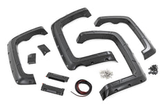 Rough Country Fender Flares - A - C11612 - G7J - Black Patch Performance - ROUGAC11612G7J