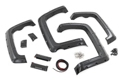 Rough Country Fender Flares - A - C11612 - GB8 - Black Patch Performance - ROUGAC11612GB8