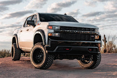 Rough Country Pocket Fender Flares - A-C12211-GB8 - Black Patch Performance - ROUGAC12211GB8