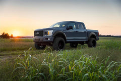 Rough Country Pocket Fender Flares - A - F11811 - UH - Black Patch Performance - ROUGAF11811UH