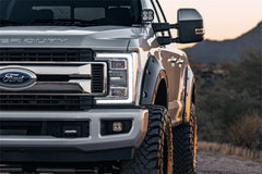 Rough Country Fender Flares - A - F21112 - TB - Black Patch Performance - ROUGAF21112TB