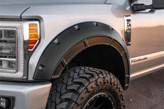 Rough Country Pocket Fender Flares - A - F21112 - UM - Black Patch Performance - ROUGAF21112UM