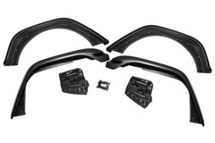Rough Country Fender Flares - A - J01822 - Black Patch Performance - ROUGAJ01822