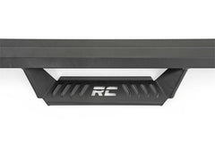 Rough Country Drop Steps - AL219204 - Black Patch Performance - ROUGAL219204