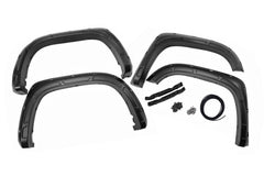 Rough Country Pocket Fender Flares - A-T11411-202 - Black Patch Performance - ROUGAT11411202