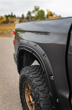 Rough Country Fender Flares - A - T11411 - 3L5 - Black Patch Performance - ROUGAT114113L5