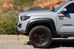 Rough Country Fender Flares - A - T11621 - 8T6 - Black Patch Performance - ROUGAT116218T6