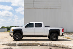 Rough Country Pocket Fender Flares - F - C10714B - 16 - Black Patch Performance - ROUGFC10714B16