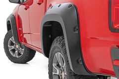 Rough Country Pocket Fender Flares - F - C11511A - GAZ - Black Patch Performance - ROUGFC11511AGAZ