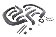 Rough Country Pocket Fender Flares - F-C11911A-GAN - Black Patch Performance - ROUGFC11911AGAN