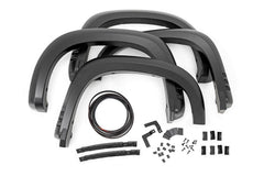 Rough Country Fender Flares - F - C319201A - GAN - Black Patch Performance - ROUGFC319201AGAN