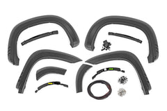 Rough Country Fender Flares - F - C319201A - GB8 - Black Patch Performance - ROUGFC319201AGB8