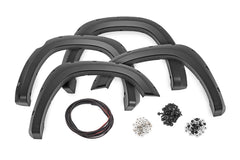 Rough Country Pocket Fender Flares - F - D10914A - PXR - Black Patch Performance - ROUGFD10914APXR