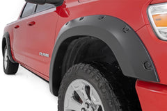 Rough Country Pocket Fender Flares - F - D10914A - PXR - Black Patch Performance - ROUGFD10914APXR