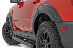 Rough Country Pocket Fender Flares - F-F11612A-RCGB - Black Patch Performance - ROUGFF11612ARCGB