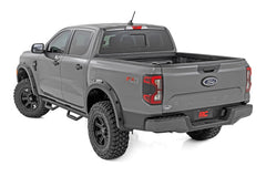 Rough Country Pocket Fender Flares - F - F12401 - Black Patch Performance - ROUGFF12401