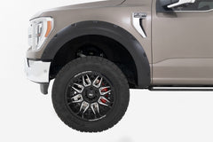 Rough Country Pocket Fender Flares - F - F20911A - M7 - Black Patch Performance - ROUGFF20911AM7