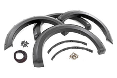 Rough Country Pocket Fender Flares - F - F20911B - G4 - Black Patch Performance - ROUGFF20911BG4